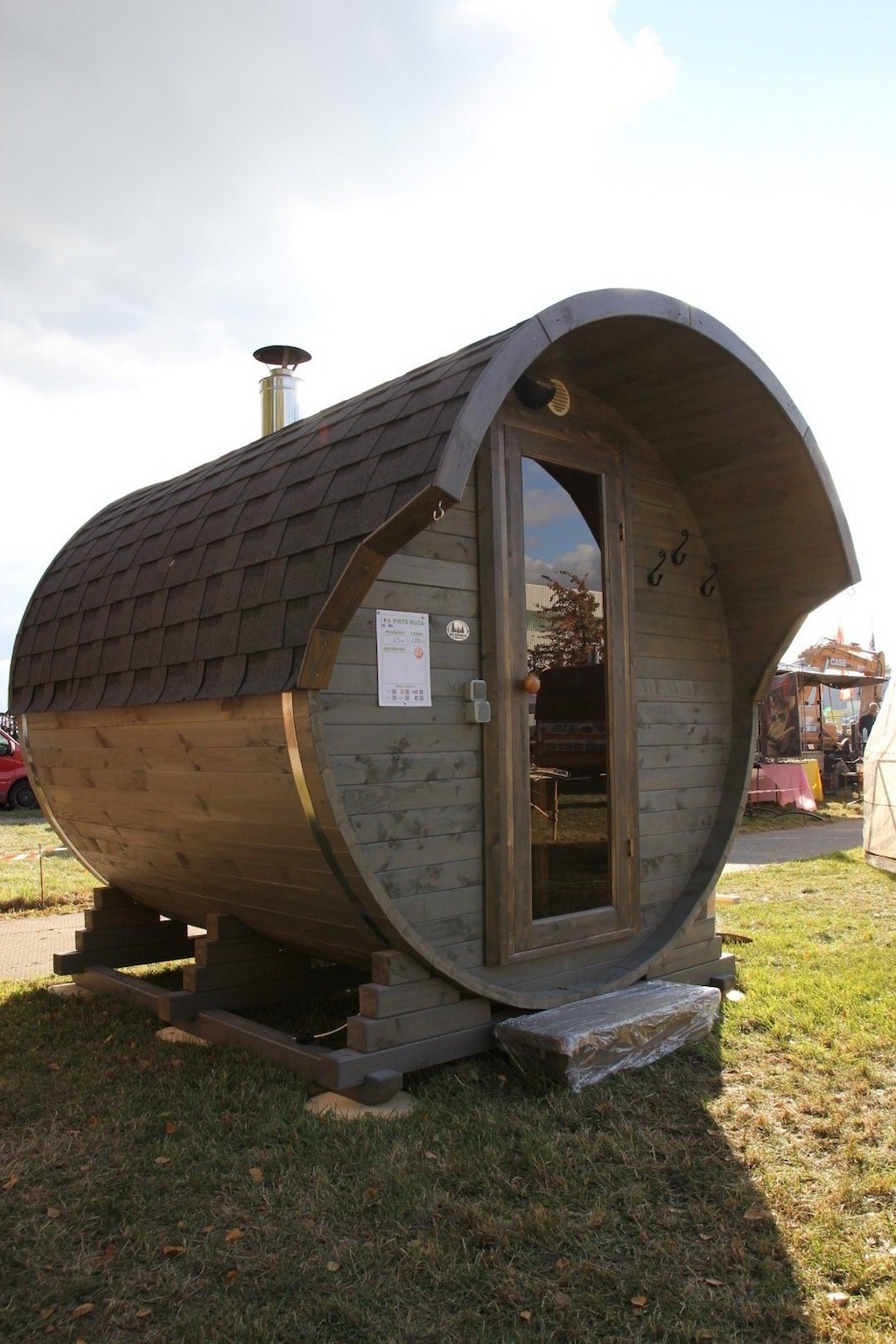 Kруглая баня-бочка 2,5 м