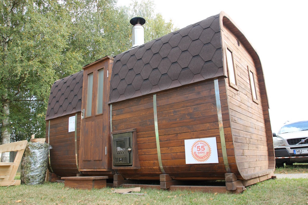 Ovālā mucveida pirts 4,5m