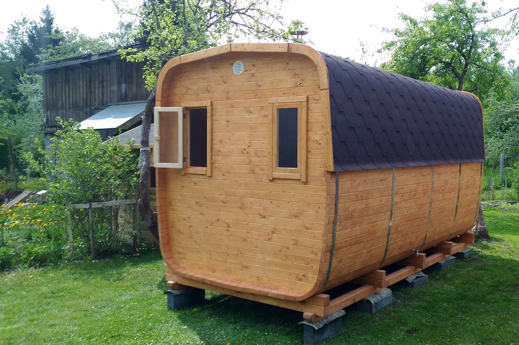 Ovālā mucveida pirts 4m