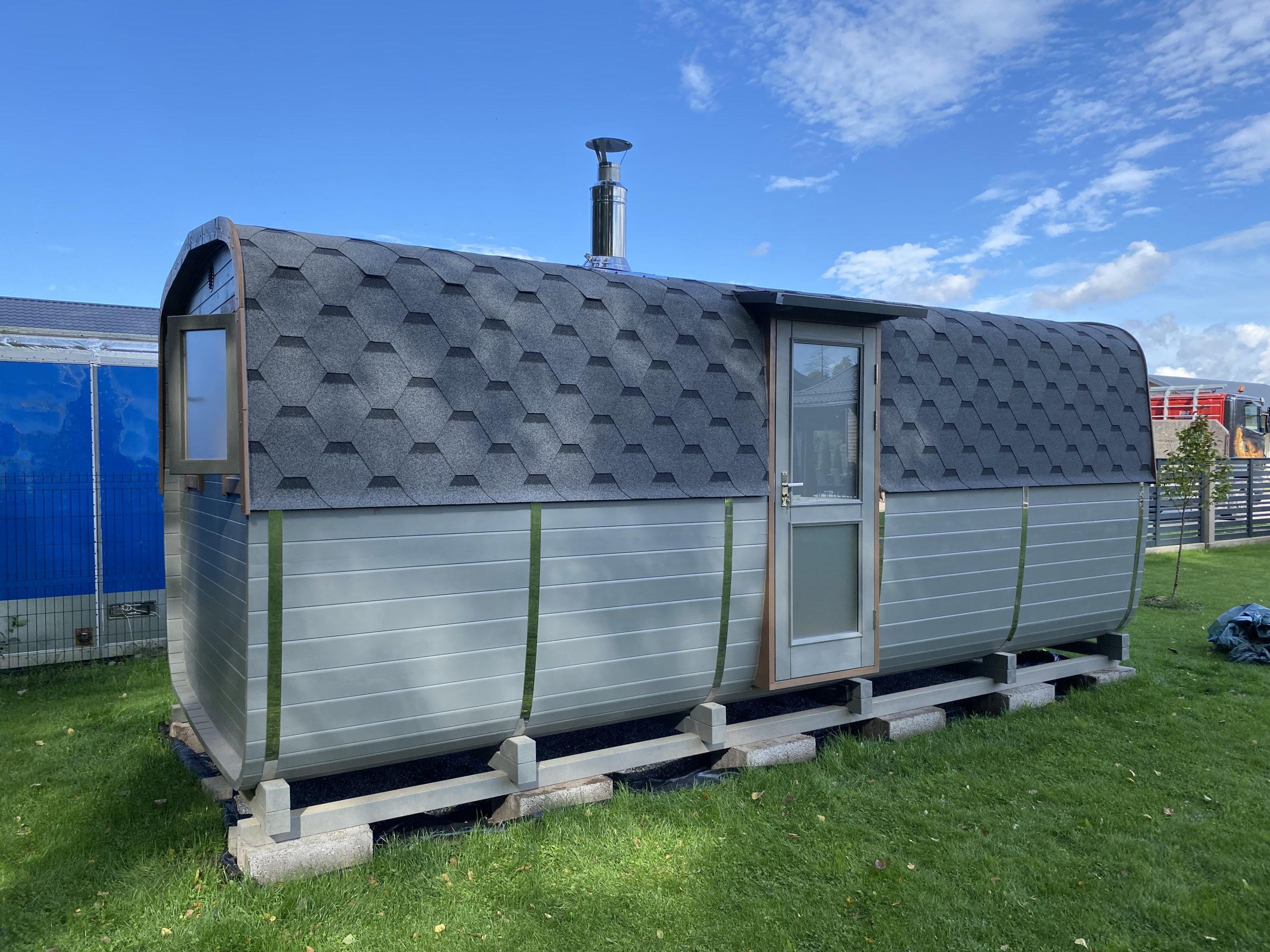 Ovālā mucveida pirts 6m