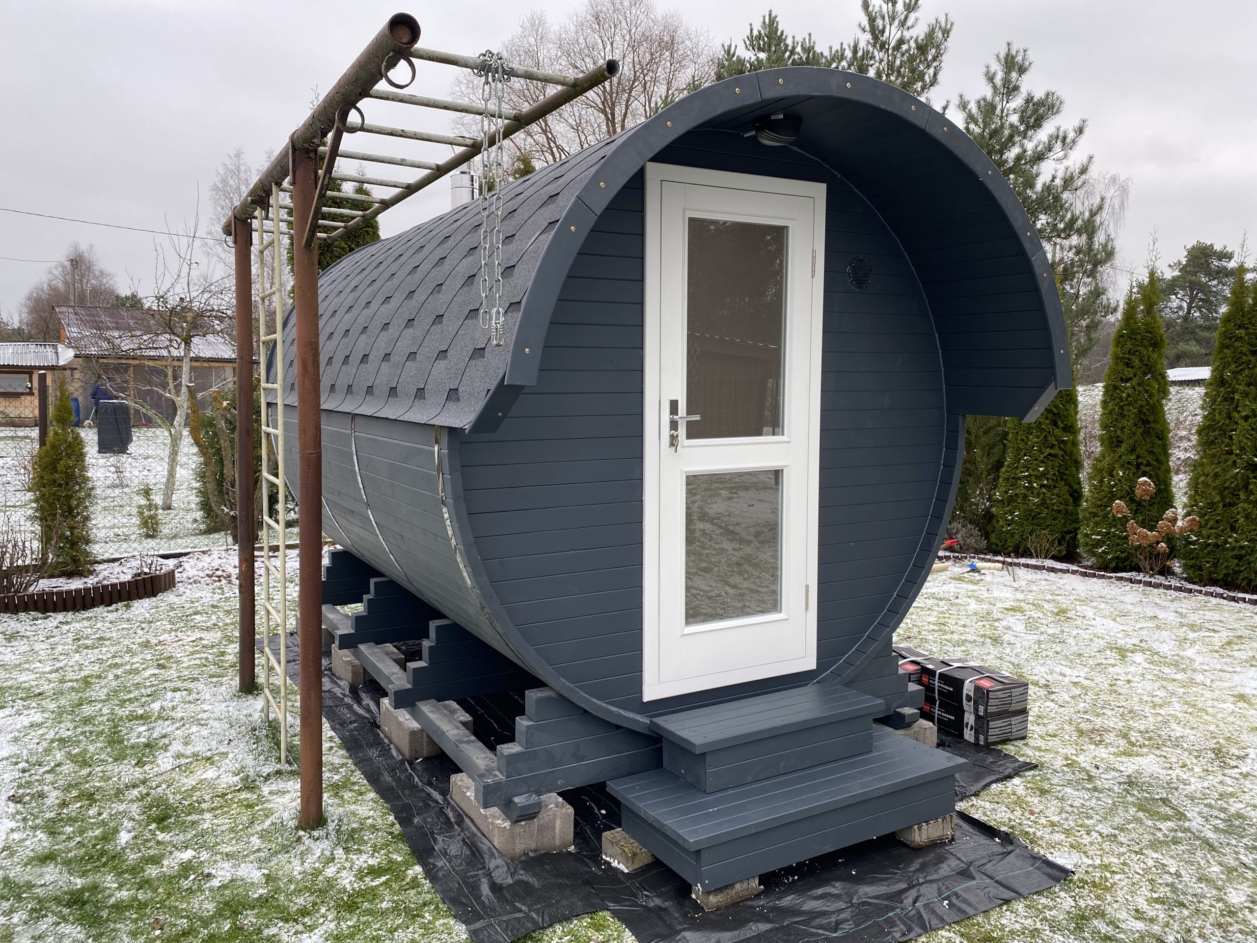 Apaļā mucveida pirts 3,5m