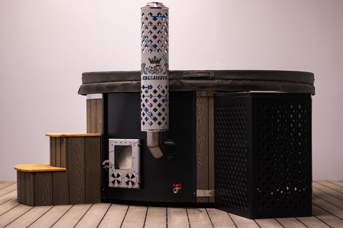 Kyпeлъ из стекловолокна круглый